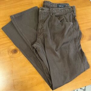 Men’s Bonobos 34x32 Taupe grayish brown pants - 97% Cotton EUC